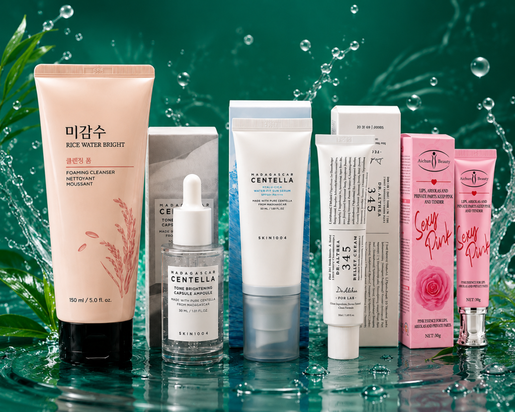 Premium 5-in-1 Skincare Combo + Free Sexy Pink Lip Balm