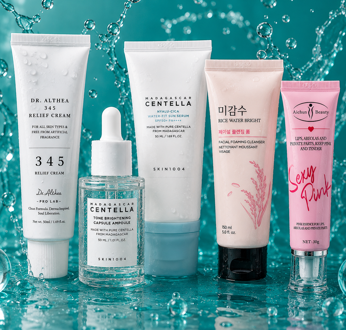 Premium 4-in-1 Skincare Combo + Free Sexy Pink Lip Balm